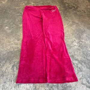 Juicy Couture Hot Pink Velour Pants